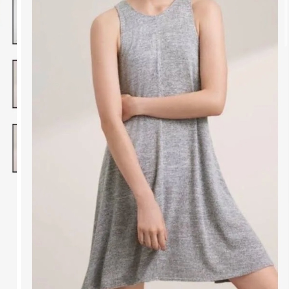 Aritzia Wilfred Free The Rosa Mini Dress Sleeveless Sweater Swing Tank Dress